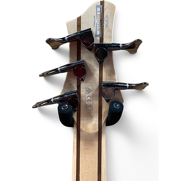 Used Ibanez BTB745 Amber Electric Bass Guitar