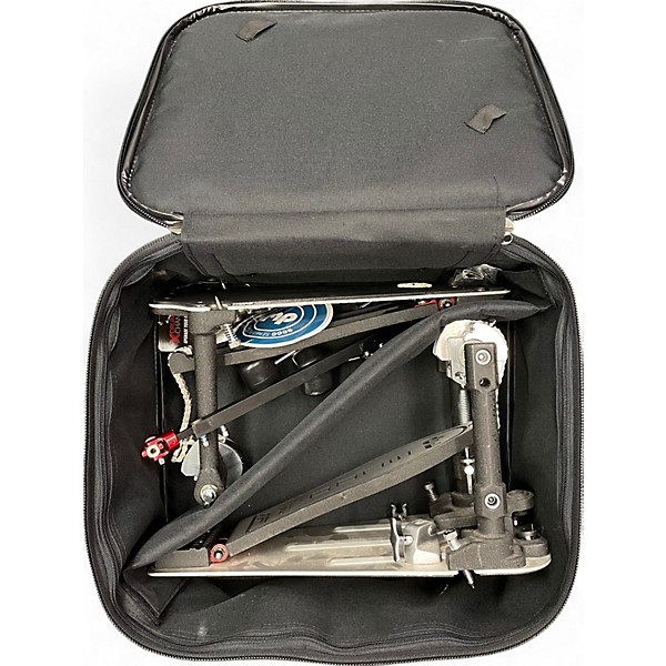 Used DW 9000 Series Double Double Bass Drum Pedal