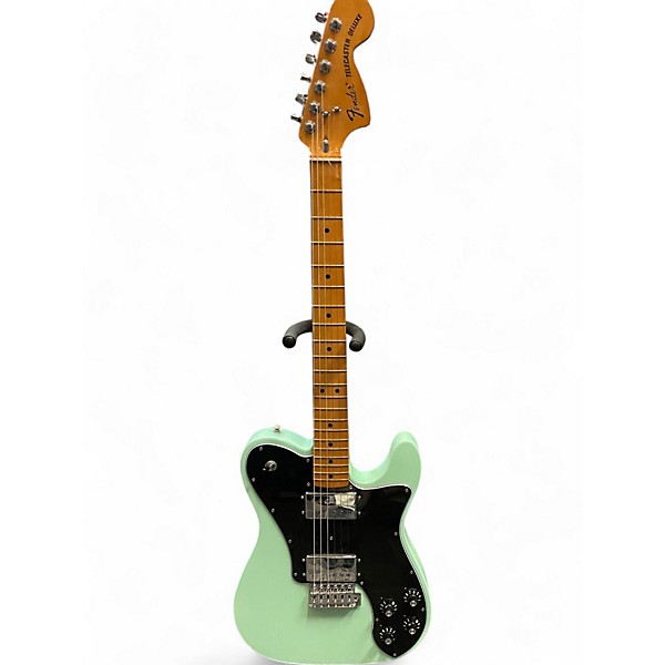 Used Fender Vintera 70s Telecaster Deluxe Seafoam Green Solid Body Electric Guitar,New Products : American Fashion Style Bags On Sale