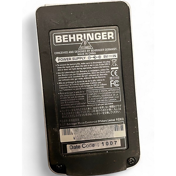 Used Behringer FX600 Effect Processor