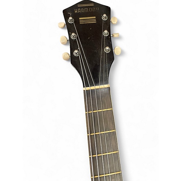 Used Harmony H51 2 Color Sunburst Hollow Body Electric Guitar