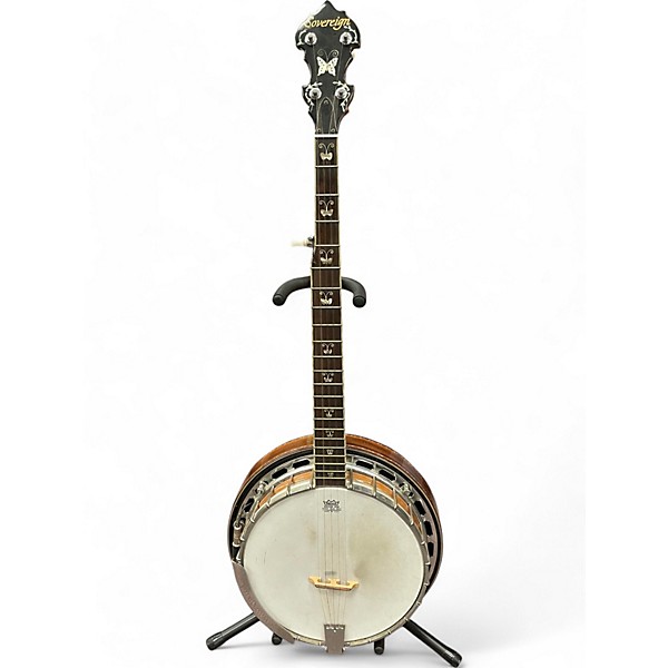 Used Sovereighn butterfly banjo natural Banjo