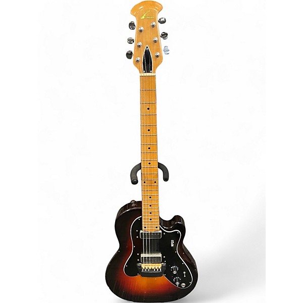 Vintage 1970s Ovation Viper 3 Color Sunburst Solid Body Electric Guitar