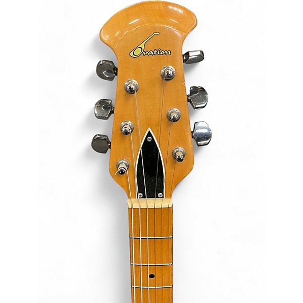 Vintage 1970s Ovation Viper 3 Color Sunburst Solid Body Electric Guitar