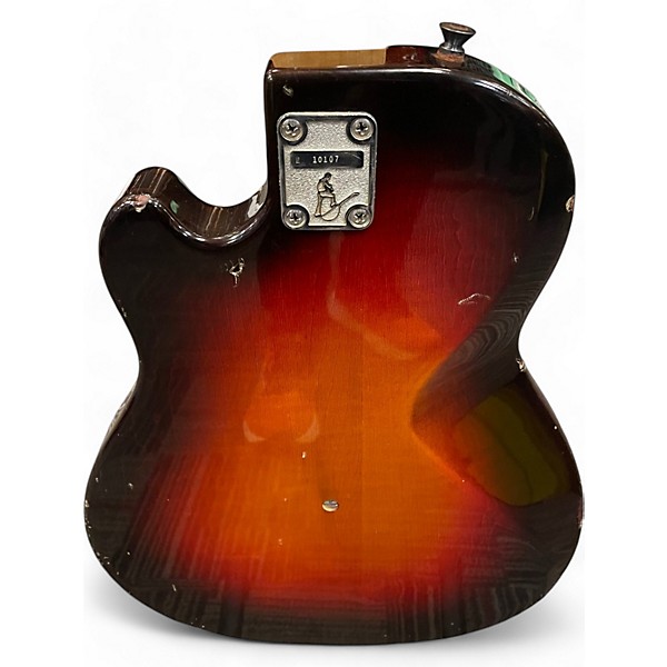 Vintage 1970s Ovation Viper 3 Color Sunburst Solid Body Electric Guitar