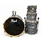 Used Pearl 4 Piece Vision Silver Oyster Pearl Drum Kit thumbnail