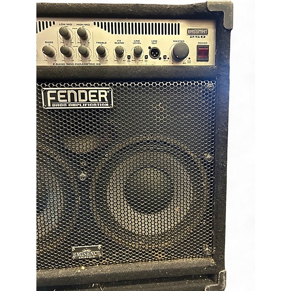 Used Fender Bassman 250 Bass Combo Amp