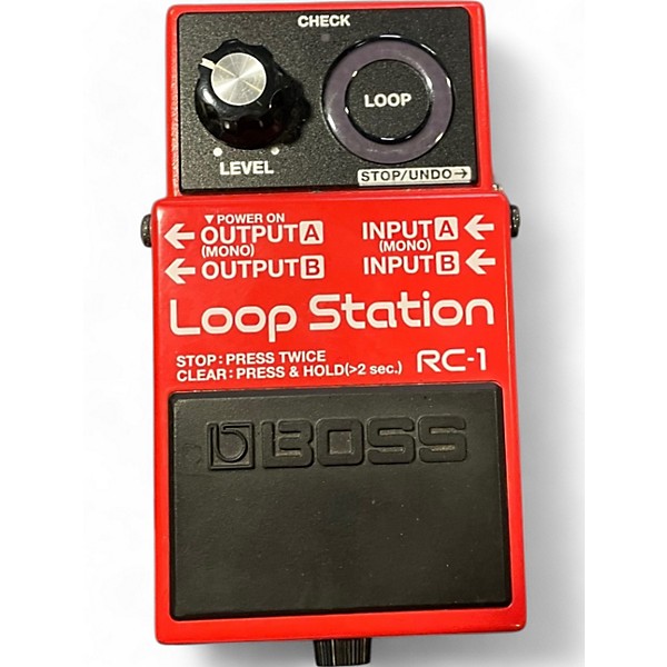 Used BOSS RC1 Loop Station Pedal