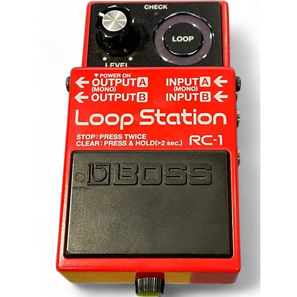 Used BOSS RC1 Loop Station Pedal