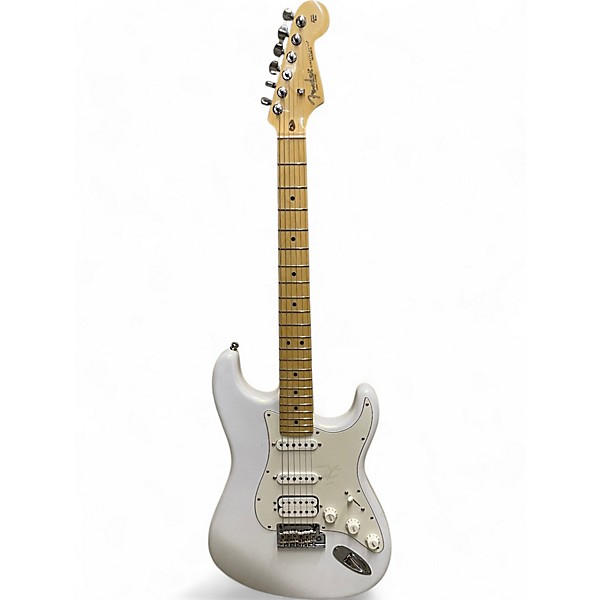 Used Fender JUANES STRAT MN LN WH WHITE Solid Body Electric Guitar