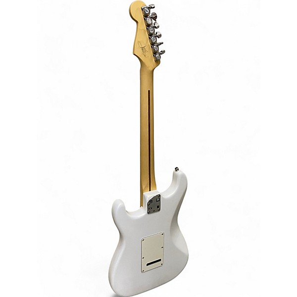 Used Fender JUANES STRAT MN LN WH WHITE Solid Body Electric Guitar