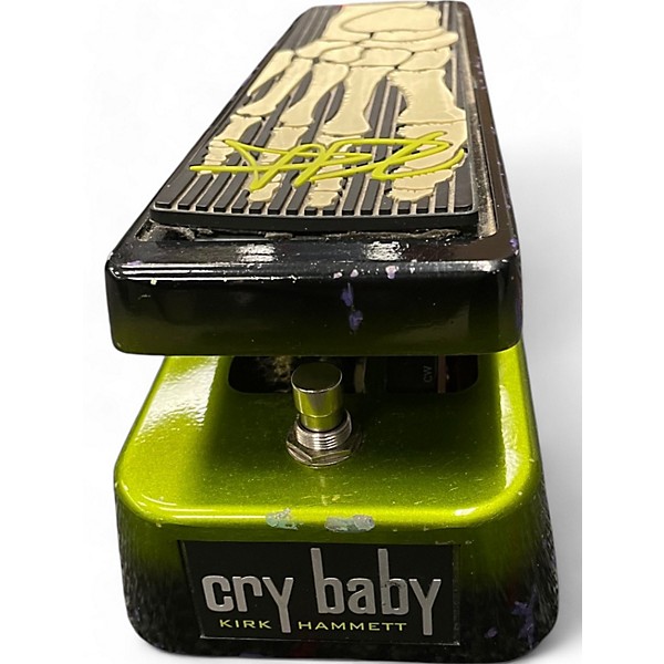 Used Dunlop KH95 Kirk Hammett Signature Cry Baby Wah Effect Pedal