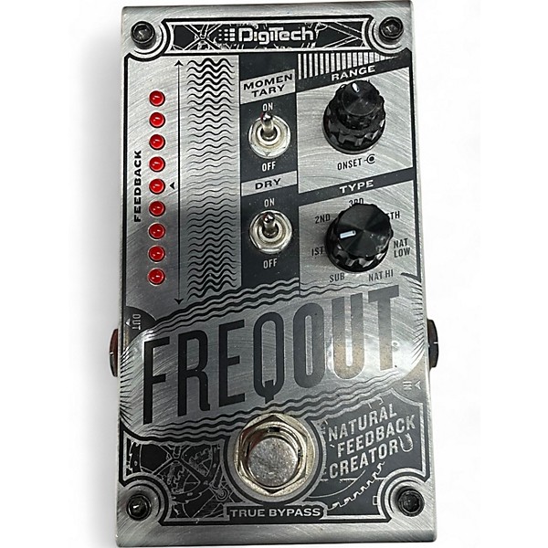 Used DigiTech FreqOut Frequency Dynamic Feedback Generator Effect Pedal