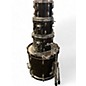 Used Pearl 4 Piece SESSION CUSTOM TRANS BLACK Drum Kit