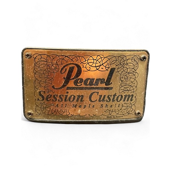 Used Pearl 4 Piece SESSION CUSTOM TRANS BLACK Drum Kit