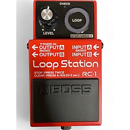 Used BOSS RC1 Loop Station Pedal