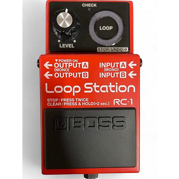 Used BOSS RC1 Loop Station Pedal