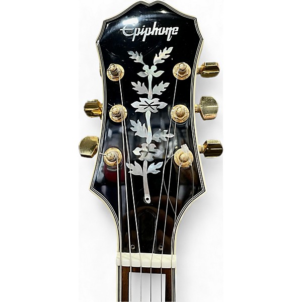Used Epiphone Broadway Natural Hollow Body Electric Guitar