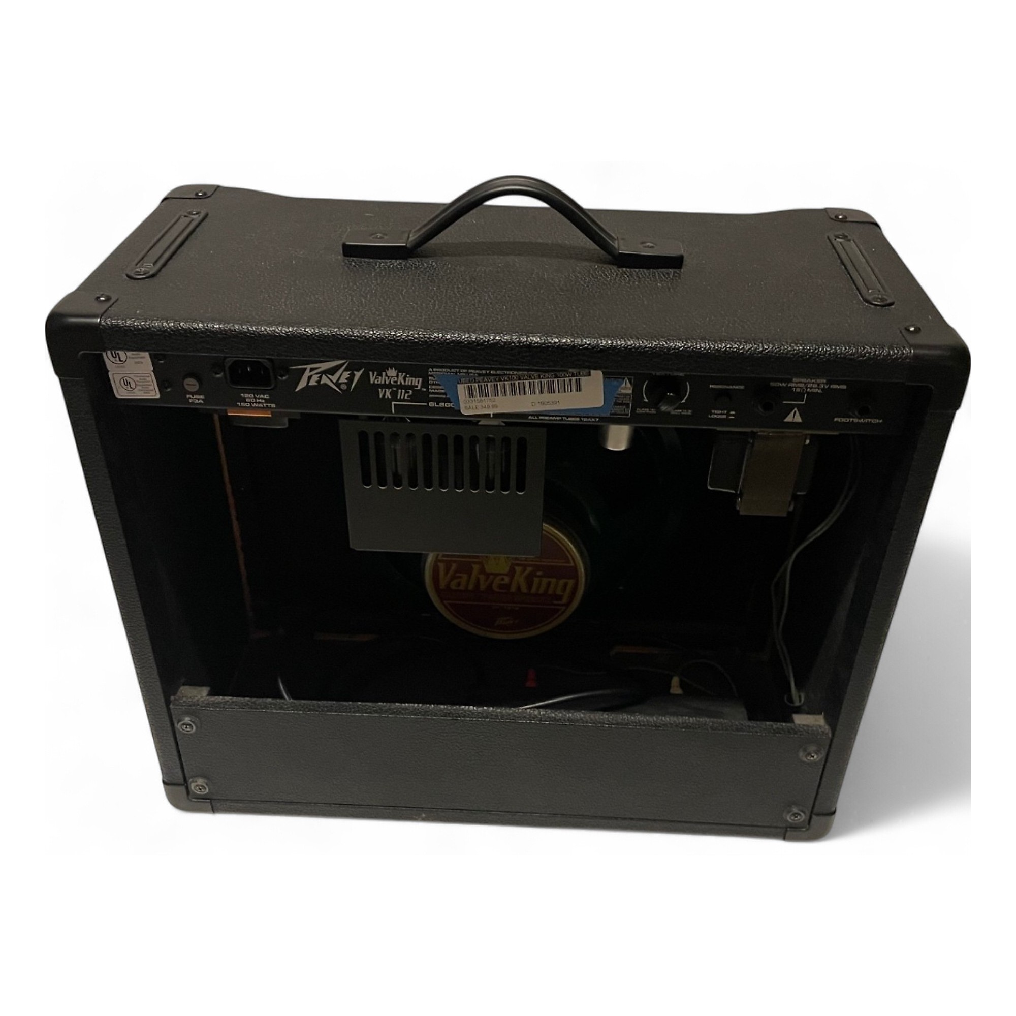 Peavey ValveKing VK100 2チャンネルアンプヘッド　ジャンク Peavey ValveKing 100 Guitar Amp Head | zZounds