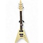 Used Fernandes V STYLE White Solid Body Electric Guitar thumbnail