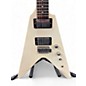 Used Fernandes V STYLE White Solid Body Electric Guitar