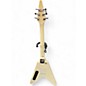 Used Fernandes V STYLE White Solid Body Electric Guitar