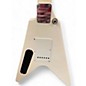 Used Fernandes V STYLE White Solid Body Electric Guitar