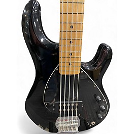 Used Sterling by Music Man SUB 5 Black Electric Bass Guitar