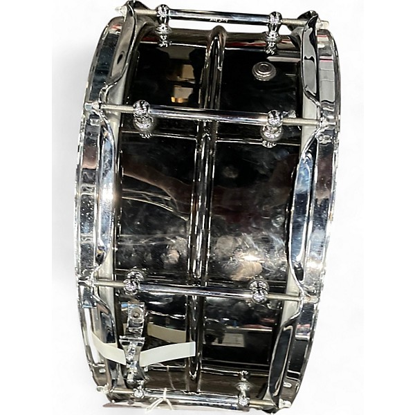 Used Pork Pie 6.5X14 BLACK SNARE Black Drum