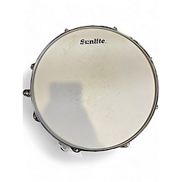 Used Sunlite 14in SNARE Silver Drum