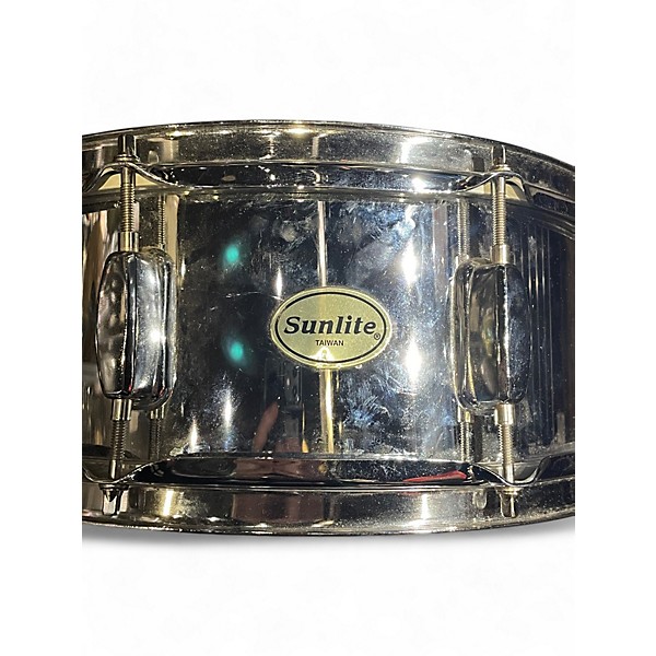 Used Sunlite 14in SNARE Silver Drum