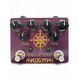 Used Analogman King of Tone Effect Pedal