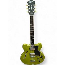 Used 2013 Hofner Verythin Standard CT OLIVE  Hollow Body Electric Guitar