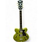 Used 2013 Hofner Verythin Standard CT OLIVE  Hollow Body Electric Guitar thumbnail