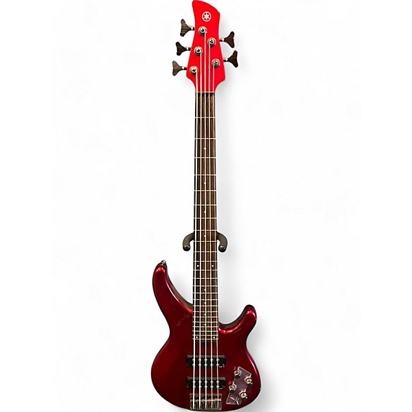 Used Yamaha TRBX305 Red Electric Bass Guitar