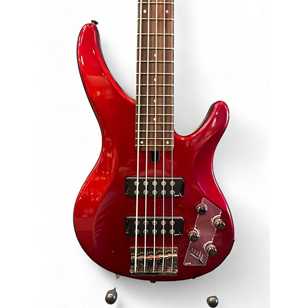 Used Yamaha TRBX305 Red Electric Bass Guitar