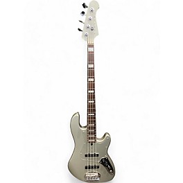 Used Lakland SKYLINE Silver Electric Bass Guitar