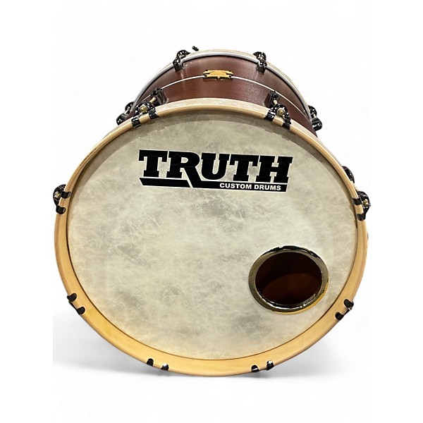 Used Truth Custom Drums 3 Piece truth custom Mahogany Drum Kit