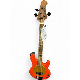 Used Sterling by Music Man PETE WENTZ Fiesta Red Electric Bass Guitar