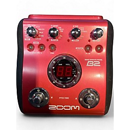 Used Zoom B2 Bass Effect Pedal