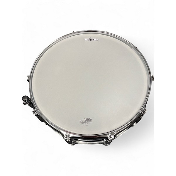 Used Majestic 14in Snare Drum Chrome Drum