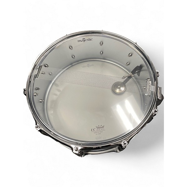 Used Majestic 14in Snare Drum Chrome Drum