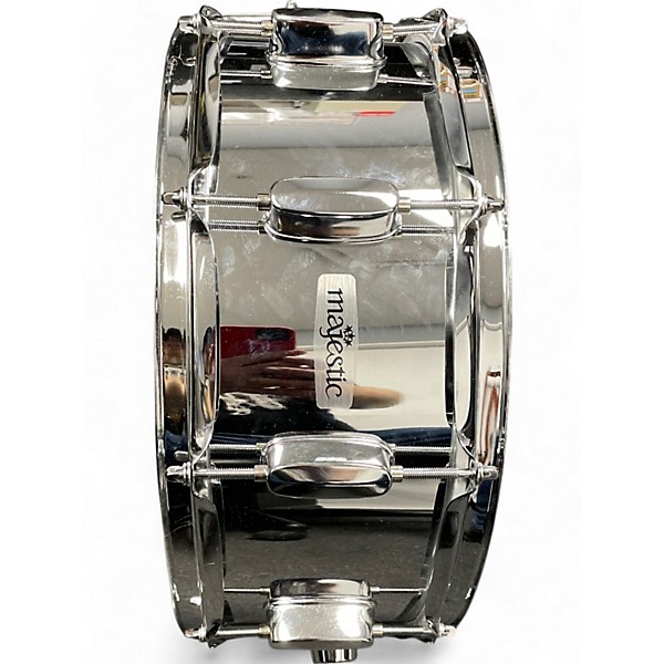 Used Majestic 14in Snare Drum Chrome Drum