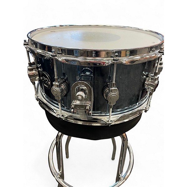 Used DW 7.5X14 Performance Series Snare Chrome Blue Drum