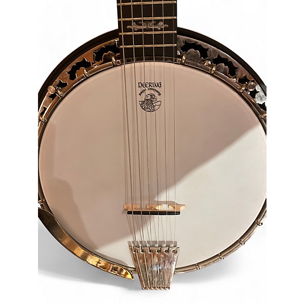 Used Deering Eagle II Natural Banjo