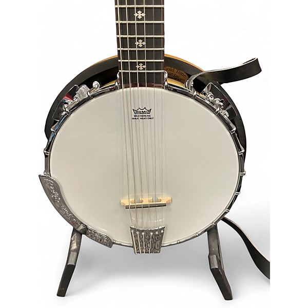 Used Gold Tone GT500 Banjitar 6 String Natural Banjo