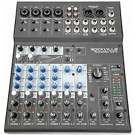 Used Rockville Rockmix 10FX Unpowered Mixer