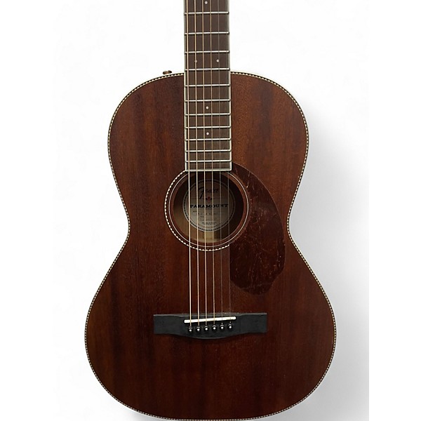 Used Fender Paramount PM-2 Mahogany Acoustic Electric Guitar