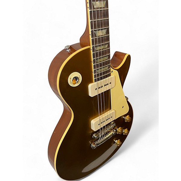 Used Gibson LPB7 1957 Les Paul Custom VOS GOLD TOP Solid Body Electric Guitar