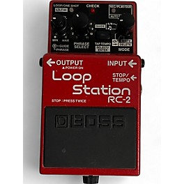 Used BOSS RC-2 Pedal